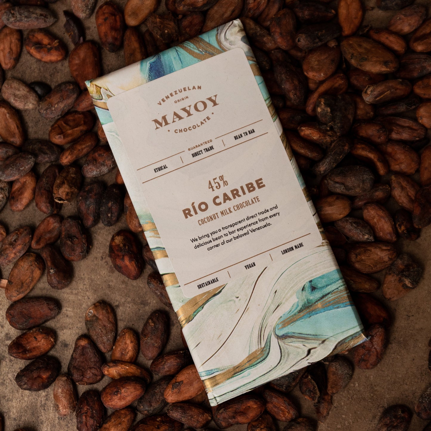45% RIO CARIBE Coconut Milk Chocolate
